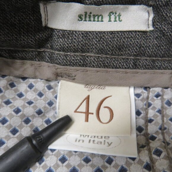 Del Mare 1911 Trousers Pants Mens 32 x 32 Slim - Picture 3 of 8